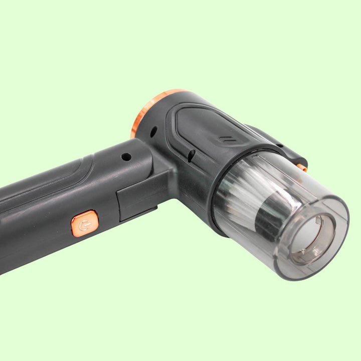 Mini Aspirador De Po Portatil Vertical USB Recarregavel 2 Em 1 Retratil Automotivo Sofa - TiPaparico