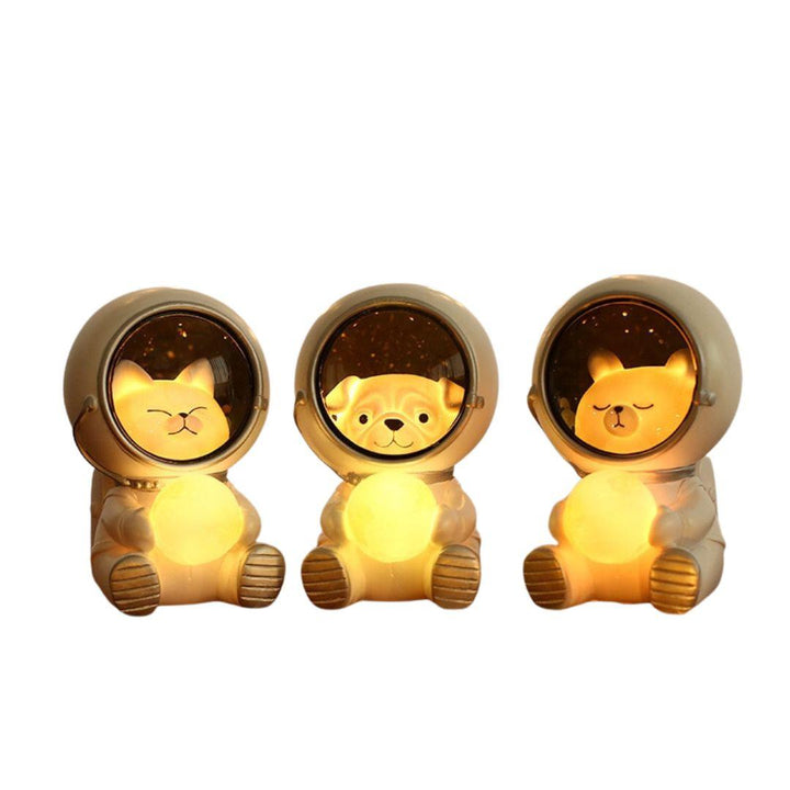 PET AUSTRONAUT LAMP - Luminária pet astronauta. - TiPaparico