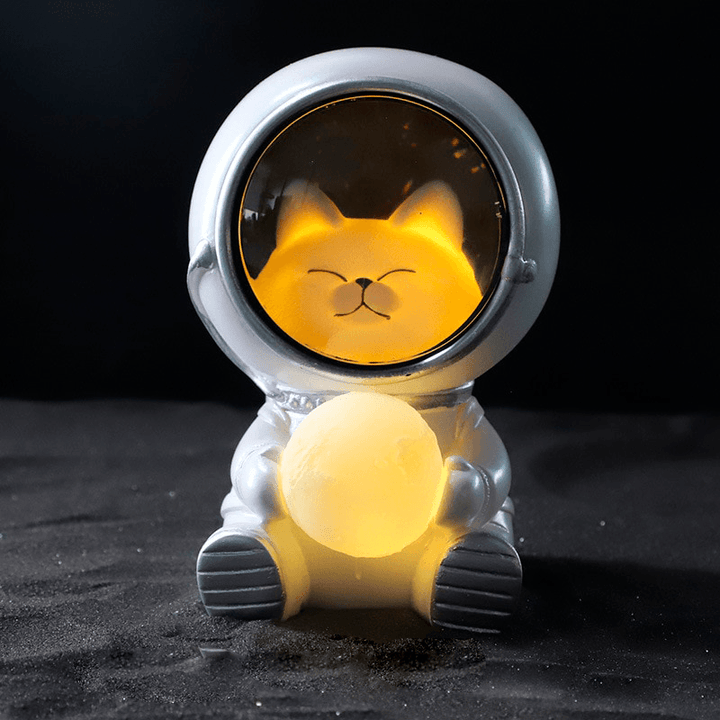 PET AUSTRONAUT LAMP - Luminária pet astronauta. - TiPaparico