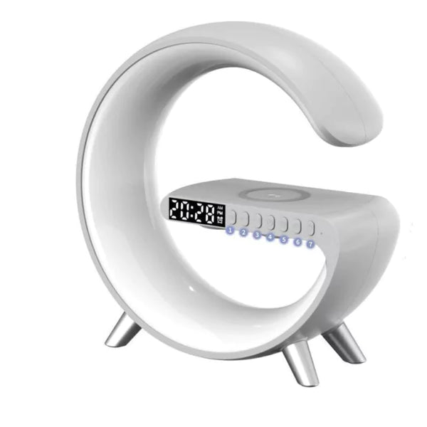 G-Speaker Smart Station - Luminária, Auto Falante e Carregador Sem Fio - TiPaparico