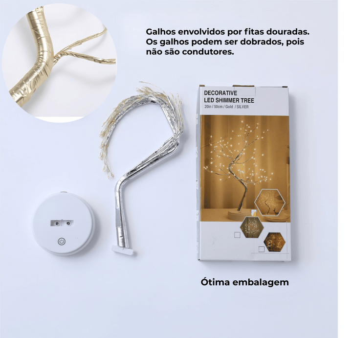 DECOTS - Árvore luminosa decorativa. - TiPaparico