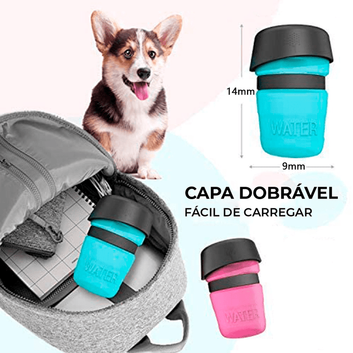 PET PORTABLE BOTTLE - Garrafa portátil para pets. - TiPaparico