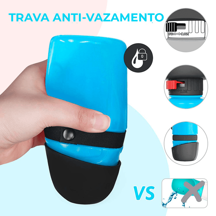 PET PORTABLE BOTTLE - Garrafa portátil para pets. - TiPaparico