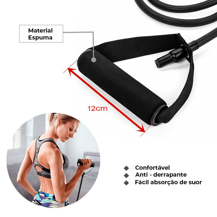 FLEXI FIT - Faixas elásticas para exercício. - TiPaparico