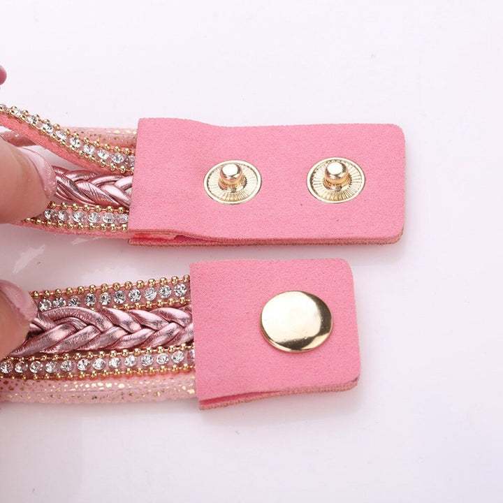 Relógio com Pulseira Quadrupla Cravejado - Luxury - TiPaparico