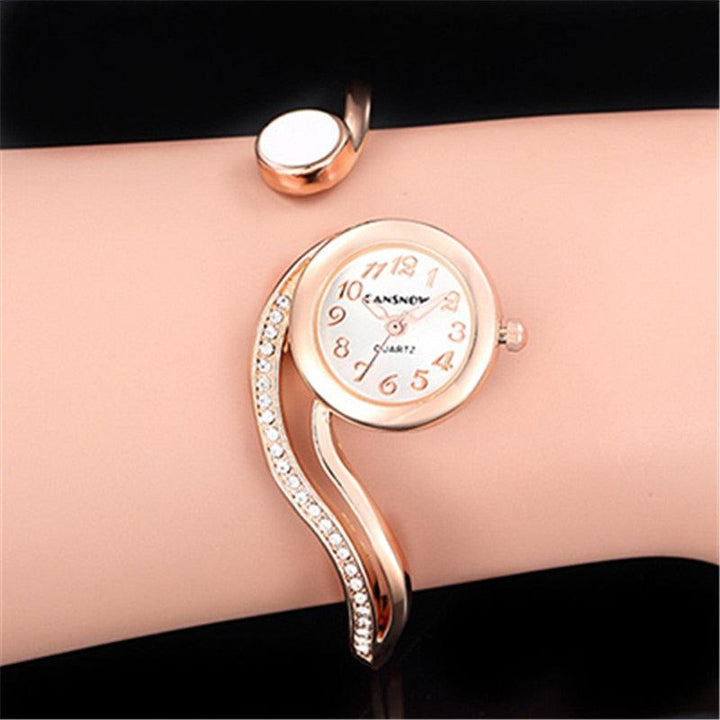 Relógio Feminino com Pulseira em Aço - Abstract - TiPaparico