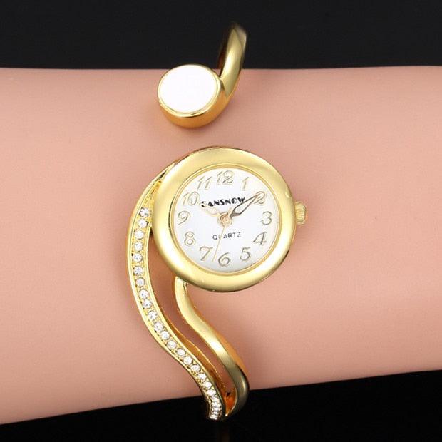 Relógio Feminino com Pulseira em Aço - Abstract - TiPaparico