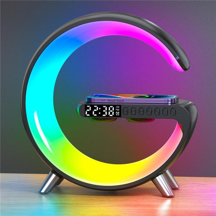 G-Speaker Smart Station - Luminária, Auto Falante e Carregador Sem Fio - TiPaparico