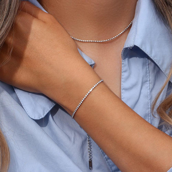 Conjunto Completo em Aço Cirúrgico 316L Banhado em Ouro 18K - Mexican - TiPaparico