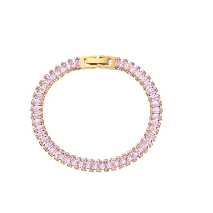 Conjunto Completo em Aço Cirúrgico 316L Banhado em Ouro 18K - Atlant - TiPaparico