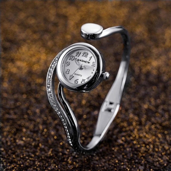 Relógio Feminino com Pulseira em Aço - Abstract - TiPaparico