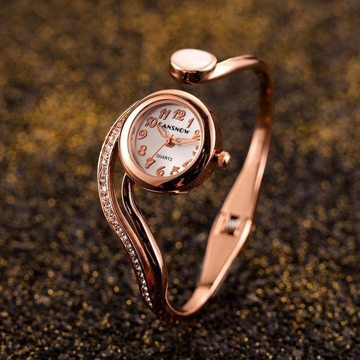 Relógio Feminino com Pulseira em Aço - Abstract - TiPaparico