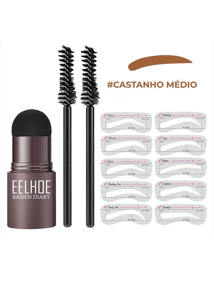 STAMPY CONTOUR - Kit modelagem de sobrancelha. - TiPaparico