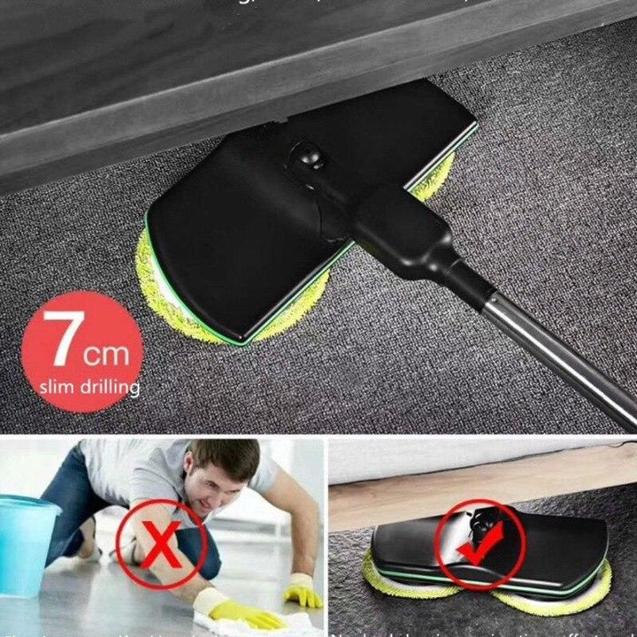 Esfregão Elétrico Giratório - Ultra Cleaner Wash Floor - TiPaparico