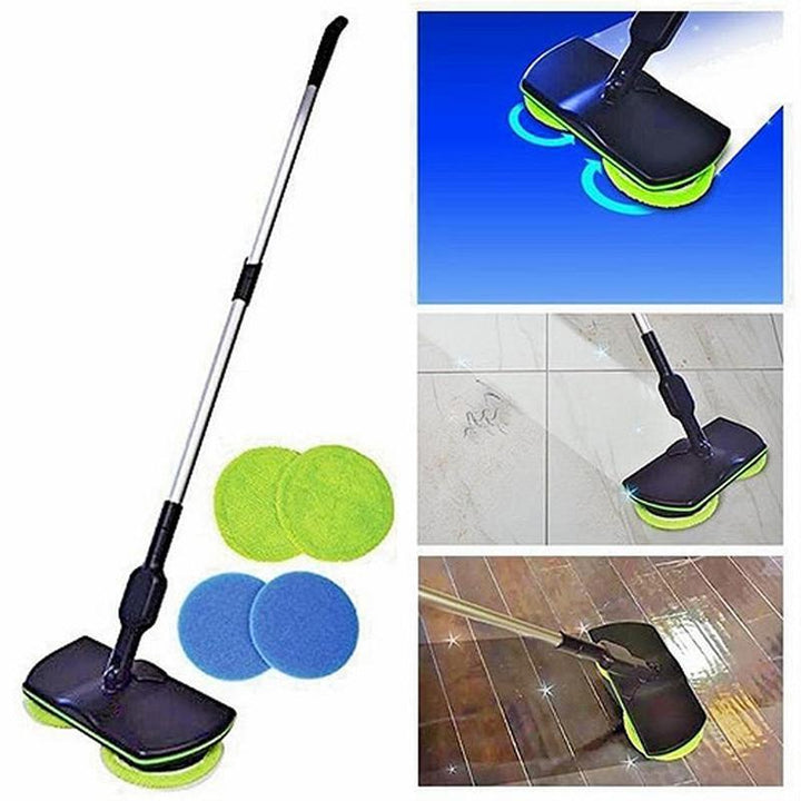 Esfregão Elétrico Giratório - Ultra Cleaner Wash Floor - TiPaparico