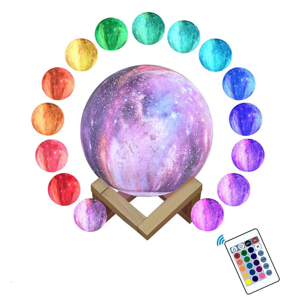 Luminária Lua - 16 Cores - TiPaparico