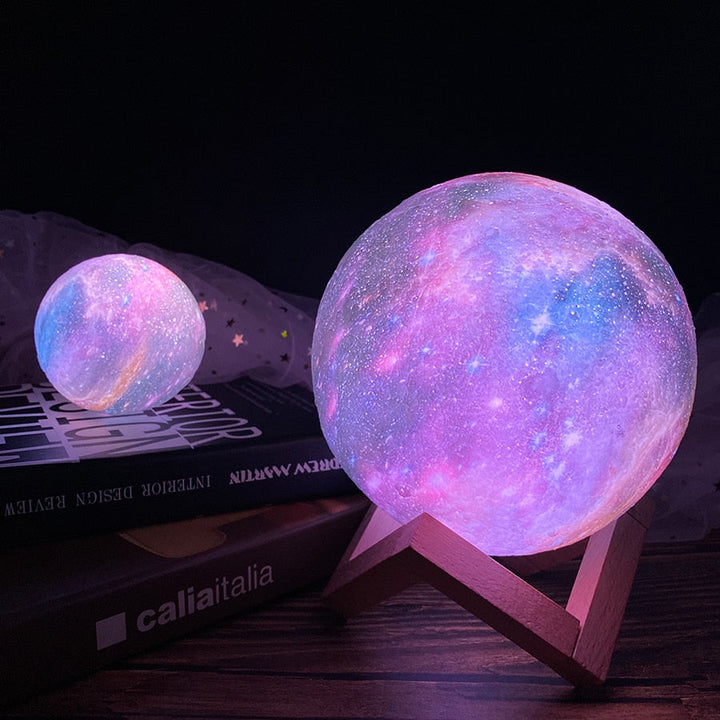 Luminária Lua - 16 Cores - TiPaparico