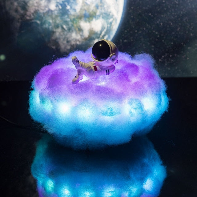 Luminária Astronauta nas Nuvens - TiPaparico