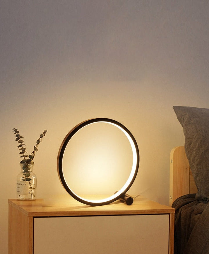 Luminária Circulo Touch Screen - 25cm - TiPaparico