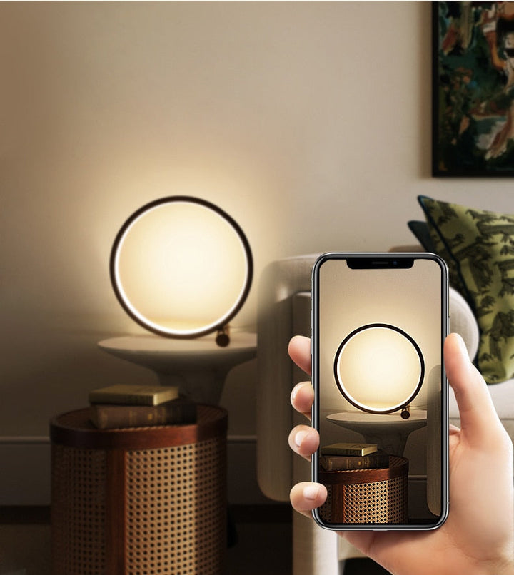 Luminária Circulo Touch Screen - 25cm - TiPaparico